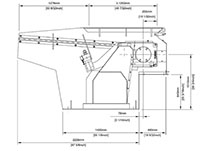VAZ 1300 S MW Series Single Shaft Shredder - Schematic Diagram
