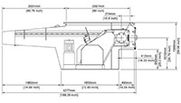 VAZ 1600 M FF Series Single Shaft Shredder - Schematic Diagram