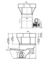 VST-32i Mobile Shredding Technology - RG32XL Shredder - Schematic Diagram