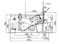 VST-42e Mobile Shredding Technology - VAZ 1100 XL Mobile Shredder - Schematic Diagram