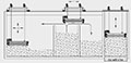 Loading/Unloading Conveyor - Front View