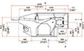 VAZ 1100 XL K FF Series Single Shaft Shredder - Schematic Diagram