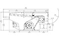 VAZ 1100 XL MW Series Single Shaft Shredder - Schematic Diagram
