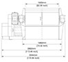 VAZ 1600 M FF Series Single Shaft Shredder - Front View