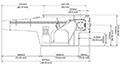 VAZ 1600 M FF Series Single Shaft Shredder - Schematic Diagram