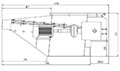 VAZ 1800 XL FF Series Single Shaft Shredder - Schematic Diagram