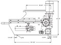 VAZ 800 Series Single Shaft Shredder - Schematic Diagram