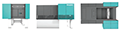 VIZ Series Plastics Shredders - 2